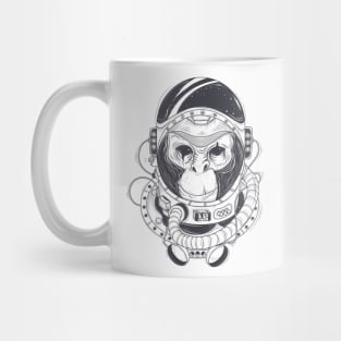 Astronaut Monkey Mug
